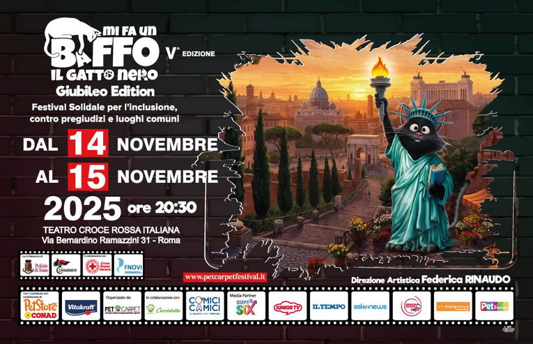 Teatro della Croce Rossa, al via “Mi fa un Baffo il Gatto Nero”, il Festival che riscrive il concetto di inclusione